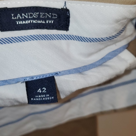 Lands' End Waist 42 Chinos Pants - Picture 3 of 3